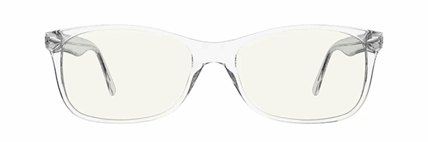 Crystal Day Swannies - Clear Blue Light Glasses - Diamond